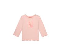 Noppies Marlow T-Shirt à Manches Longues pour bébé Fille, Sable du Soir - P332, 9 Mois