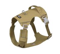 Nopull Harnais pour chien avec sangle de poitrine pour promener le chien en plein air avec motifs réfléchissants réglables