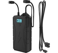 NOPWOK Batterie universelle sans fil pour meubles de jardin, 2500 mAh, rechargeable, pour chaise longue électrique, canapé, fauteuil, convient pour meubles avec connecteur à 2 broches