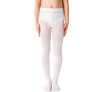 NOQ Collants pour fille avec effet 3D, couleur unie, danse, gymnastique, fantaisie, Little Princess, 92-98