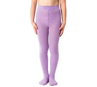 NOQ Collants pour fille avec motif effet 3D Uni Danse Gymnastique Fancy Outfit Little Princess, Nazca Lavende, 104/110 cm