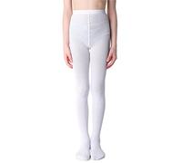 NOQ Collants pour filles avec motif 3D effet uni - Pour danse, gymnastique, tenue fantaisie - Petite princesse, 104-110