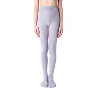 NOQ Collants pour filles avec motif 3D effet uni - Pour danse, gymnastique, tenue fantaisie - Petite princesse, 104-110