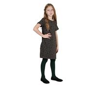 NOQ Corina Plain Collants épais pour fille, 120 deniers, pour chambre d'enfant, danse classique, opaque, noir, marine, blanc, rose, Eden Green, 152/158 cm