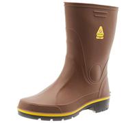 Nora Farm, Bottine de travail en Caoutchouc Mixte Adulte, Marron, 41 EU