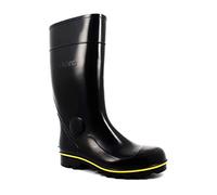 Nora FN6401CNOR10500500 mixte adulte Botte haute jusqu'au genou, Nero, 44 EU