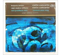 Nora Grumlikova, Peter Maag - Benjamin Britten: Violin Concerto, Ralph Vaughan Williams: Violin Concerto [LP]