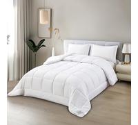 NORA HOME Couette 140x200 Ultra Chaude pour lit 1 Personne. Anti-acariens. Niveau Thermique Ultra Elevé 4.5/5. 400 GR/m² Fibre de Qualité 3D. Lavable en Machine à 40°c - Oslo