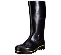 Nora Jan 72057, Bottes de pluie mixte adulte - Noir-TR-J1-30, 36 EU