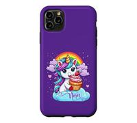 Nora Licorne avec Cupcake Violet Coque pour iPhone 11 Pro Max