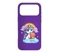 Nora Licorne avec Cupcake Violet Coque pour iPhone 17 Pro Max