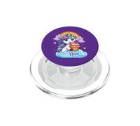 Nora Licorne avec Cupcake Violet PopSockets PopGrip pour MagSafe
