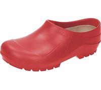 Nora PU Comfy, Sabots Unisexes pour Adultes pour Le Jardinage, Rouge, 40 EU