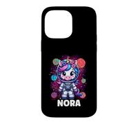 Nora Unicorn Space Astronaute Coque pour iPhone 14 Pro Max