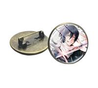 Noragami Aragoto Broches Yato Lki Hiyori Yukine Pin's Costumade Icon Badges Fit Sac à dos Vêtements Collection Anime, Verre