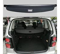 NORAS Voiture Étagère Coffre Arrière Rétractable pour Volkswagen VW Touran Ⅱ 2006-2015, Rear Trunk Cargo Partition Cargo Colis Coque Cache-Bagages Couverture Cargaison