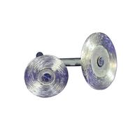NORAZE 1 pièces 6mm Tige Lames de scie Circulaire Bois métal Pierre disques de Lame de Coupe avec mandrin Diamant Rotatif Turbo Disque (Color : Ordinary 1PCS, Size : 35mm)