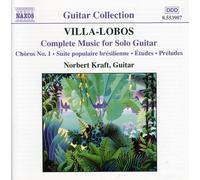 Norbert Kraft - Complete Music for Solo Guitar [New CD]