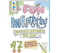 Norbert Pautner Fun Handlettering: Verrückte Alphabete für Kids. Mit Übu (Poche)
