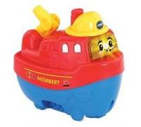 Norbert sauvetage en mer - vehicule bateau pompier interactif : parle chante s'illumine - vtech bain - tut tut marins