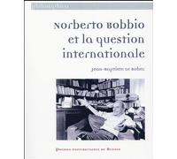 Norberto bobbio et la question internationale - Pur - Presses Universitaires Rennes - broché - Essai