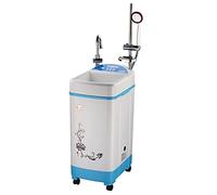 NORCAU Chauffe-Eau Électrique Instantané - Chauffe-Eau, avec Roues, Machine De Bain Mobile, Machine De Bain Instantanée, pour Le Lavage De La Salle De Bains À Domicile