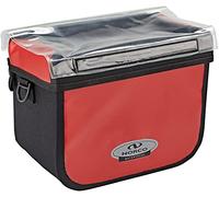 Norco Unisexe - Sac de Guidon Yukon pour Adulte Rouge Noir 25 x 14 x 20 cm