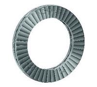 NORD-LOCK Lot de 100 disques de sécurité NL12spss en acier inoxydable A4 selon DIN25201 Argenté