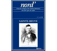 Nord' N° 53, Avril 2009 - Charles-Augustin Sainte-Beuve