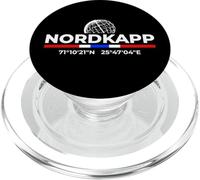 Nord Norvège Coordonnées Souvenir Voyage PopSockets PopGrip pour MagSafe