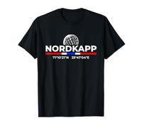Nord Norvège Coordonnées Souvenir Voyage T-Shirt