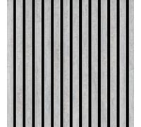 Nord Plus Panneaux muraux en MDF, acoustiques, pour décoration d’intérieur, tatouages muraux, matériau 3D, 1 cm d'épaisseur, 1 pièce = 0,54 m² (Cannes, 60x60 cm)