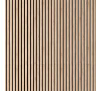 Nord Plus Panneaux muraux en MDF, acoustiques, pour décoration d’intérieur, tatouages muraux, matériau 3D, 1 cm d'épaisseur, 1 pièce = 0,54 m² (Varsovie, 196x60 cm)