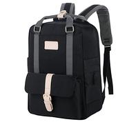 Nordace Eclat Smart Travel Backpack for Men & Women with USB Charging Port, Water Resistant - Light & Durable Laptop for Everyday, Hiking, Work - 15.6 Inch (Black)