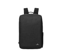 Nordace Siena Pro 15 Sac à dos intelligent avec chargement USB pour ordinateur portable de 16", sac à dos quotidien de 20 l pour voyage, quotidien ou travail, Entièrement noir, Normal, Sacs à dos de