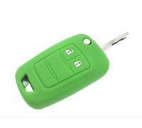 Nordecco Coque de protection en silicone pour clé Opel Astra Insignia Mokka Meriva VXR Adam 2/3/4 boutons Vert citron