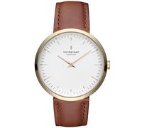 Nordgreen Infinity 32 mm IN32GOLEBRXX - Femme - 32 mm - Analogique - Quartz - Verre saphir
