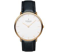 Nordgreen Native 40 mm NR40GOLEBLXX - Homme - 40 mm - Analogique - Quartz - Verre minéral