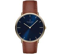 Nordgreen Native 40 mm NR40GOLEBRNA - Homme - 40 mm - Analogique - Quartz - Verre saphir
