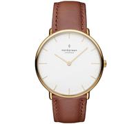 Nordgreen Native 40 mm NR40GOLEBRXX - Homme - 40 mm - Analogique - Quartz - Verre saphir