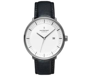 Nordgreen Philosopher PH36GMLEBLXX - Femme - 36 mm - Analogique - Quartz - Verre minéral