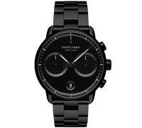 Nordgreen Pioneer 42 mm PI42BL3LBLTB - Homme - 42 mm - Analogique - Quartz - Verre saphir