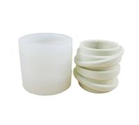 Nordic Art Moule en silicone pour plantes grasses, béton, pot de fleurs, vase, plâtre, ciment et argile, porte-stylos pour résine époxy