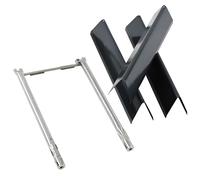 Nordic Bbq Store Barres aromatisantes 7635 de 38,9 cm et tube de brûleur de barbecue 69785 de rechange pour Weber Spirit I & II série 200 avec panneau de commande avant, kit de pièces de barbecue