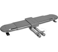 Nordic Bbq Store Brûleur de tube oblong universel réglable de rechange pour barbecue s'étend de 38 cm à 56 cm