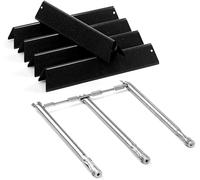Nordic Bbq Store Spirit E-310 Grill Parts 69787 Brûleurs et barres aromatisantes 7636 pour Weber Spirit, Spirit II 300 E310 S-310 E-320 S-320 E-330 S-330 avec montage avant, pièces pour Spirit 2 GS4