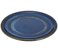 Nordic Bleu plaque ronde 【 fabriqué au Japon 】 美濃焼 : Mino Ware 4sheets Lot, Nordic Deep Blue, 4.9inch