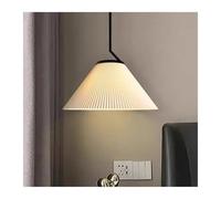 Nordic Cream LED Pendant Light For Living Room Kitchen Restaurant Chandelier Loft Hanging Lamp(Cold White,1head)