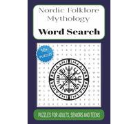 Nordic Folklore Mythology Word Search Puzzle Book: Word Searches with Easy to Read Print about Norse, Slavic, Germanic Folkore and More