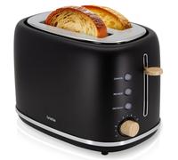 Nordic Grille Pain 2 Fentes, Tranches Larges, 6 Niveaux de Dorage, Décongélation